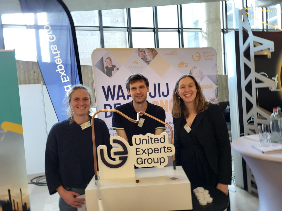 3 UEG-collega's op jobbeurs